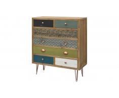 JUSTyou Portofino Commode Sapin Vert