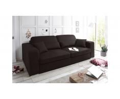 JUSTyou Virginia Canapé d'angle Marron