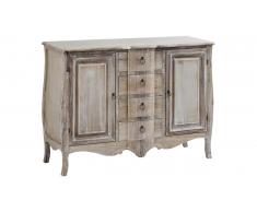 JUSTyou Merano Commode Peuplier Marron