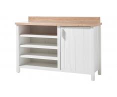JUSTyou Bellinzona Commode Pin Blanc | Verzasca Chene