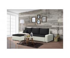 JUSTyou Edolie Canapé Cuir synthétique Blanc