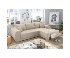 JUSTyou Ohio Canapé d'angle Latte
