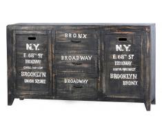 JUSTyou Ronn Commode Noir