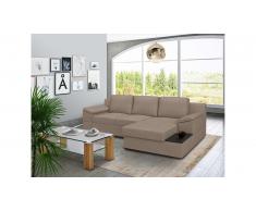 JUSTyou Radella Canapé Velours Marron