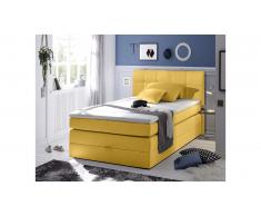JUSTyou Albany I Lit boxspring 120x200 cm Jaune