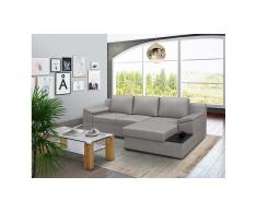 JUSTyou Radella Canapé Velours Gris