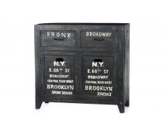 JUSTyou Ronn Commode Noir