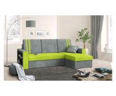 JUSTyou Wilona Canapé Microfibres Gris Vert