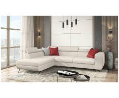 JUSTyou Corina Canapé d'angle Beige Velours