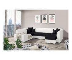 JUSTyou Alorie Canapé Cuir synthétique Blanc