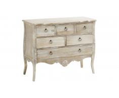 JUSTyou Merano Commode Peuplier Marron