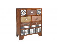 JUSTyou Luxueux Commode Marrón