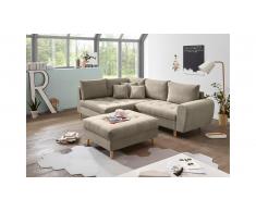 JUSTyou North Dakota Canapé d'angle Creme