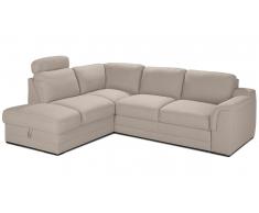 JUSTyou Alix Canapé d'angle Beige sans