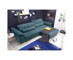 JUSTyou Seattle Canapé panoramique Bleu