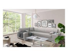 JUSTyou Alvy Canapé Velours Gris