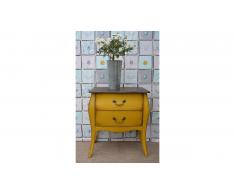 JUSTyou Mellow Commode Peuplier Jaune Marron