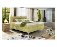 JUSTyou Scandia Lit boxspring Jaune 140x200