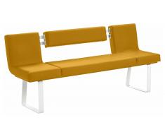 JUSTyou Viklund I Banc salle a manger 60x170 cm Jaune