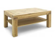 JUSTyou Isabella Table basse Chene sauvage 70x120 cm