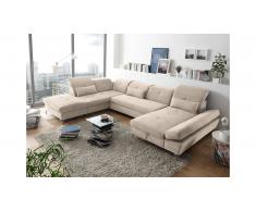 JUSTyou Philadelphia Canapé panoramique Beige