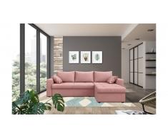 JUSTyou Anelis Canapé Velours Rose