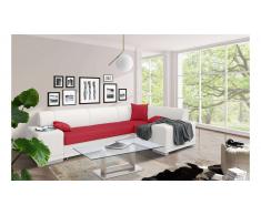 JUSTyou Alvy Canapé Cuir synthétique Rouge