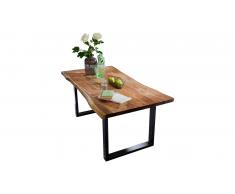 JUSTyou Loft II Table de salle a manger Noyer 85x160
