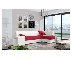 JUSTyou Idella Canapé Cuir synthétique Rouge