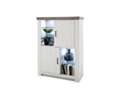 JUSTyou Centinela Buffet haut Pin | Chene Nelson