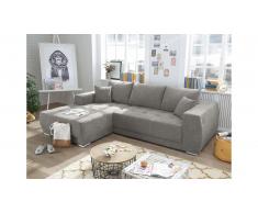 JUSTyou Ohio Canapé d'angle Beige