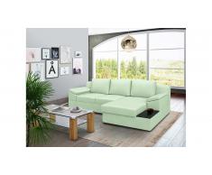 JUSTyou Radella Canapé Velours Vert