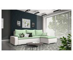 JUSTyou Claribel Canapé Cuir synthétique Vert