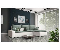 JUSTyou Claribel Canapé Cuir synthétique Vert