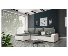 JUSTyou Claribel Canapé Cuir synthétique Gris