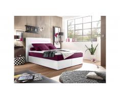JUSTyou Concord Lit boxspring 140x200 cm Blanc Rosa