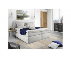JUSTyou Lansing Lit boxspring 140x200 cm Argent