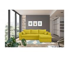 JUSTyou Anelis Canapé Velours Jaune