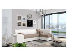 JUSTyou Idella Canapé Cuir synthétique Marron