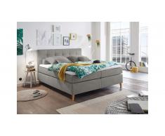 JUSTyou Illinois Lit boxspring Gris
