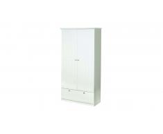 JUSTyou Vincent Baby Armoire-penderie Blanc