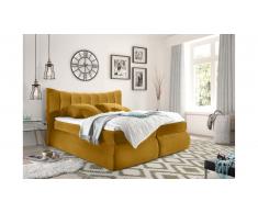 JUSTyou Lincoln Lit boxspring Cognac