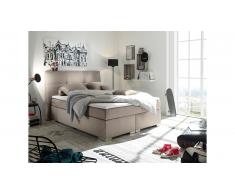 JUSTyou Jackson Lit boxspring Cappuccino 140x200 cm