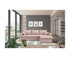 JUSTyou Anelis Canapé Velours Rose