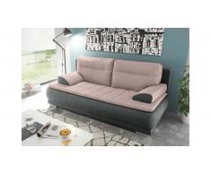 JUSTyou Pomona Canapé Anthracite Rose