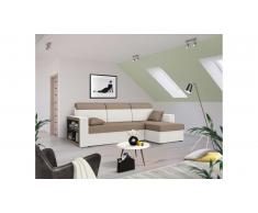 JUSTyou Emory Canapé Cuir synthétique Marron