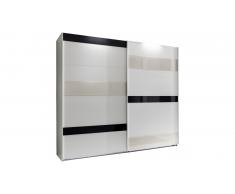 JUSTyou Clamer Armoire a portes coulissantes Beige