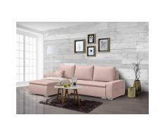 JUSTyou Edoliei Canapé Velours Rose