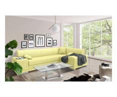 JUSTyou Alvy Canapé Velours Jaune