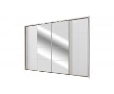 JUSTyou Amadora Armoire a portes coulissantes Blanc